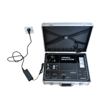 suitcase Portable solar power generator kit for TV light home energy system